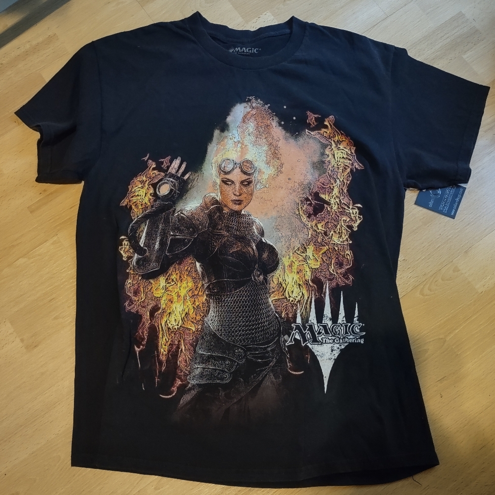 Magic: The Gathering Chandra Black Graphic T-Shirt
